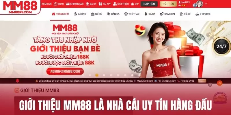 Giới thiệu MM88 - Nhà cái uy tín, đẳng cấp hàng đầu