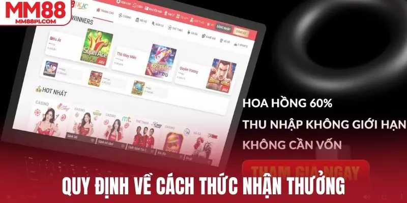 Quy định về thời gian, cách thức nhận thưởng